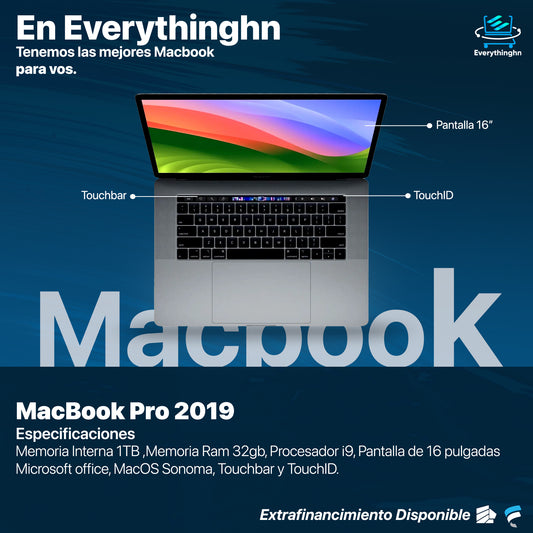 Macbook Pro 2019 i9