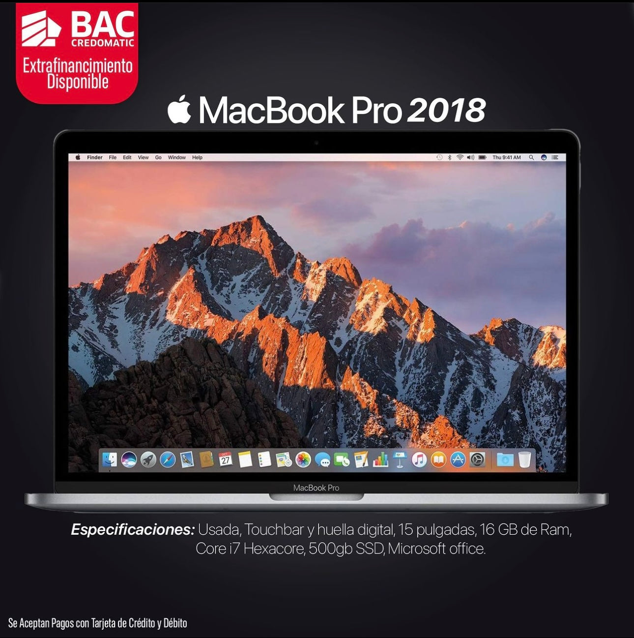 Macbook Pro 2018