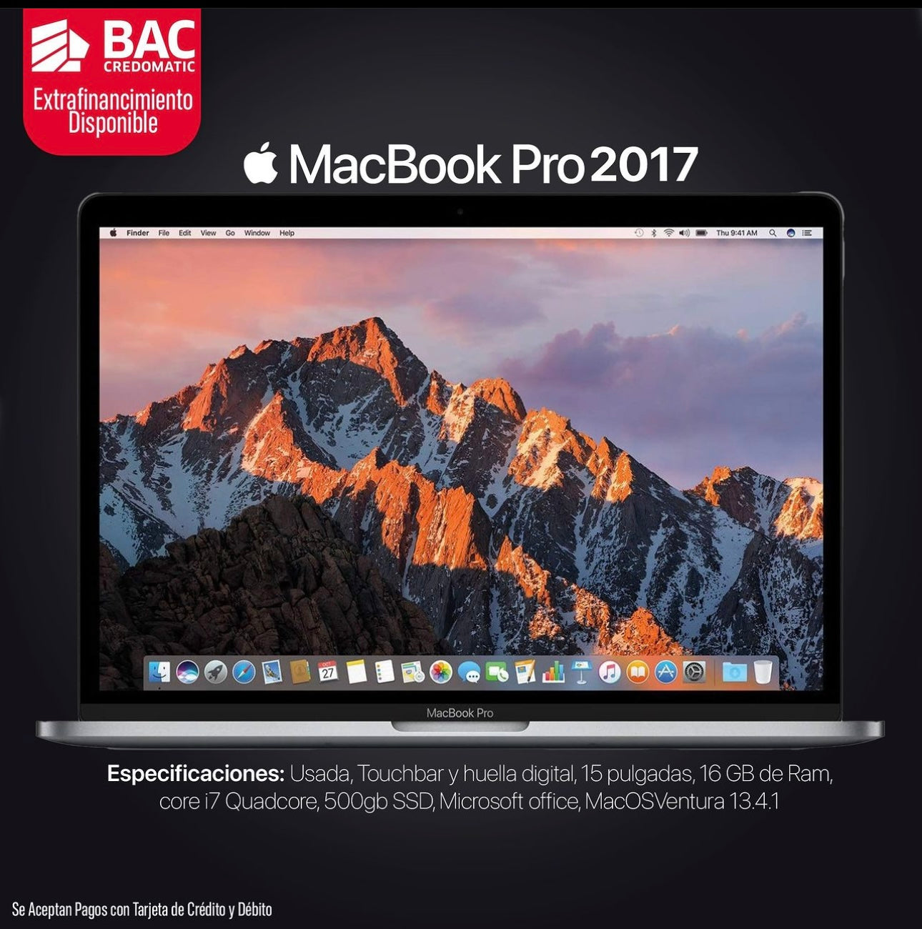 Macbook Pro 2017