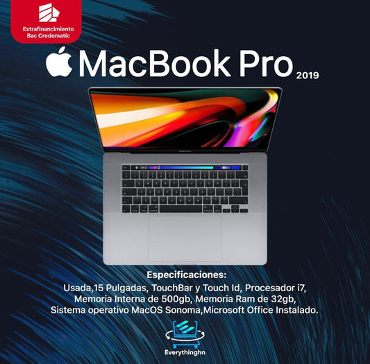 Macbook Pro 2019