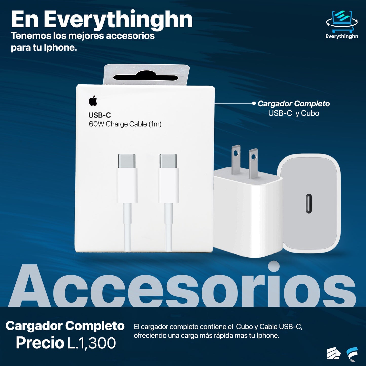 Cargador Completo para Iphone 15